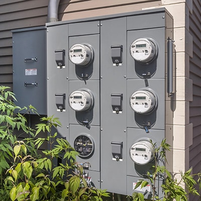 electric meter panel